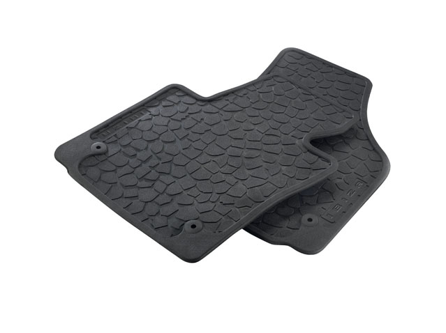 Rubber Floor Mat Set 1st and 2nd row of seats